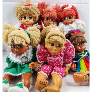 Naber Kids Wooden Dolls w/Varying Faces, Skin/Hair Tones/Clothing, Select Doll